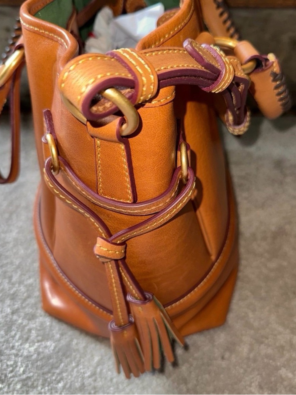 Dooney & Bourke Florentine Buckley Bag in excellent condition - Picture 7 of 12